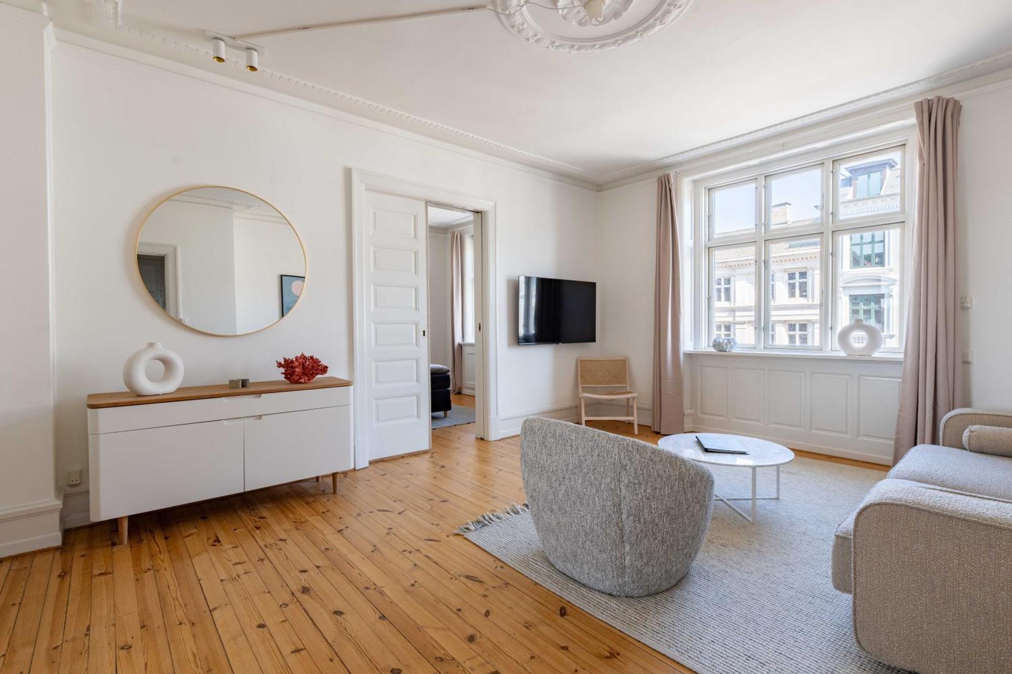 Spacious 3 Bedroom Apartment In Peaceful Area Copenhaga Exterior foto